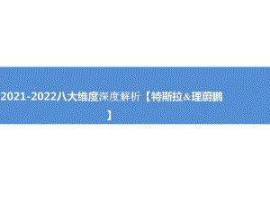 2021-2022八大维度深度解析（特斯拉&理蔚鹏）.pptx