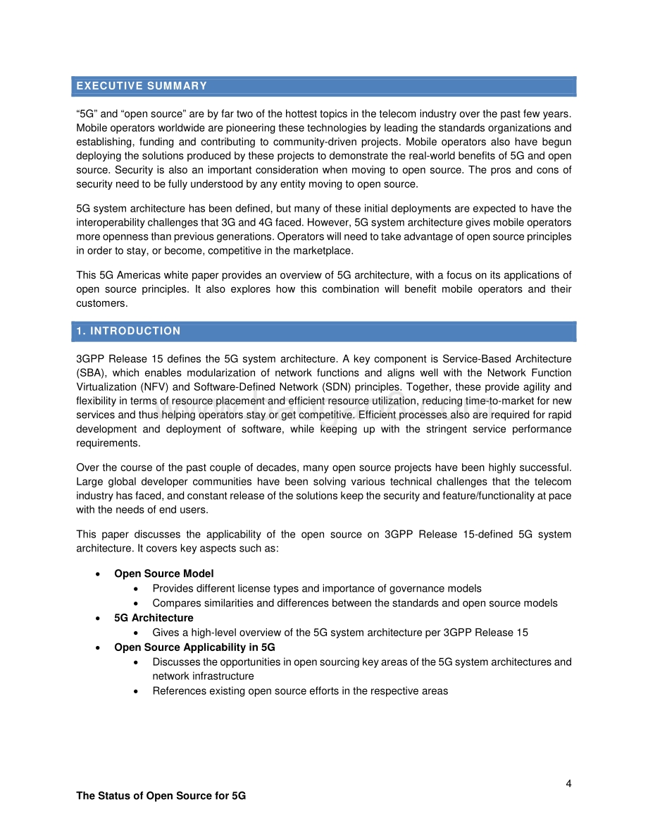 5G美洲白皮书：5G开源现状（英文版）.pdf_第4页