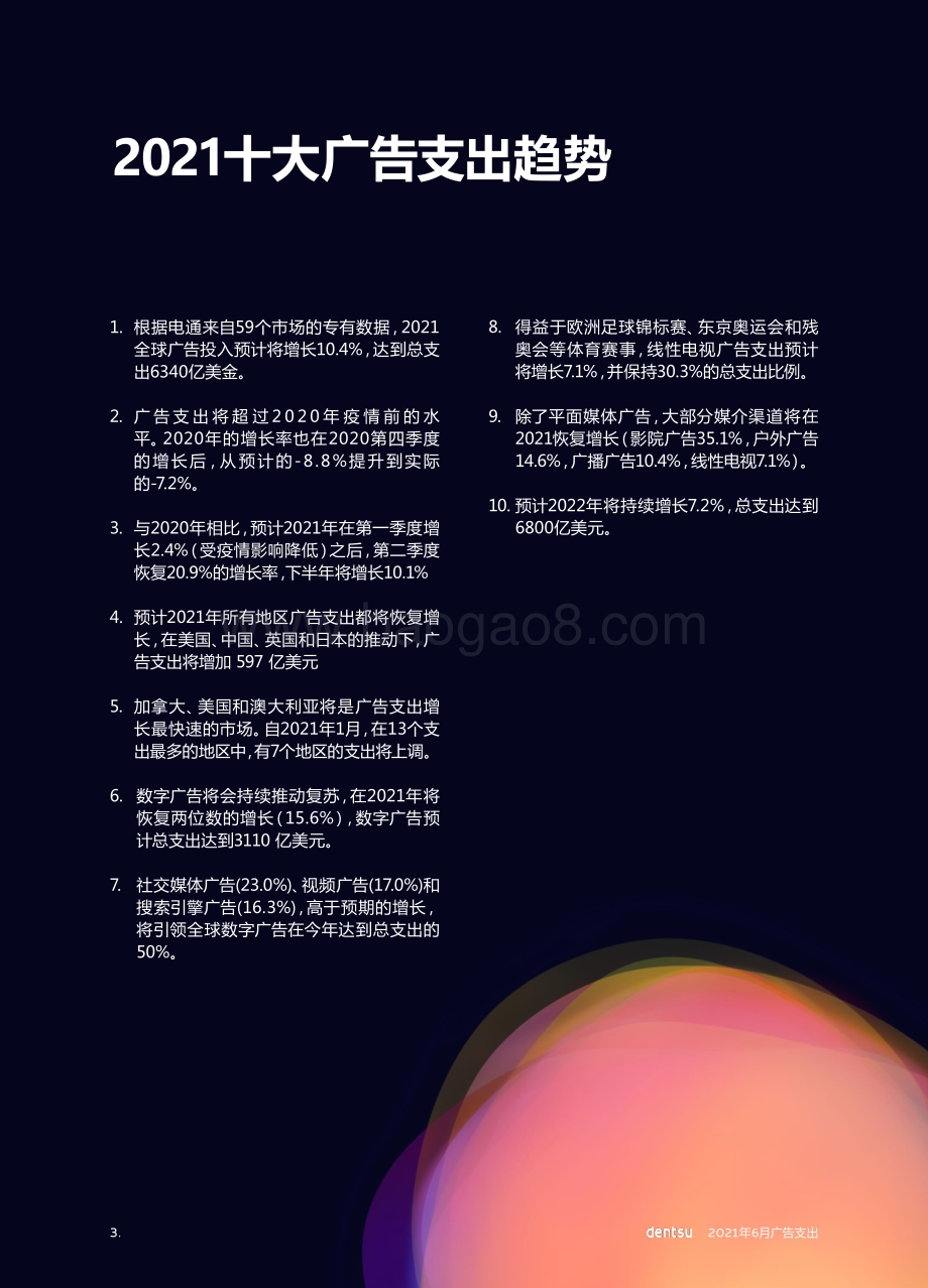 2021全球广告支出预测.pdf_第3页