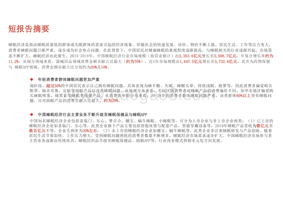 2020-2021中国睡眠经济行业短报告.pptx_第2页