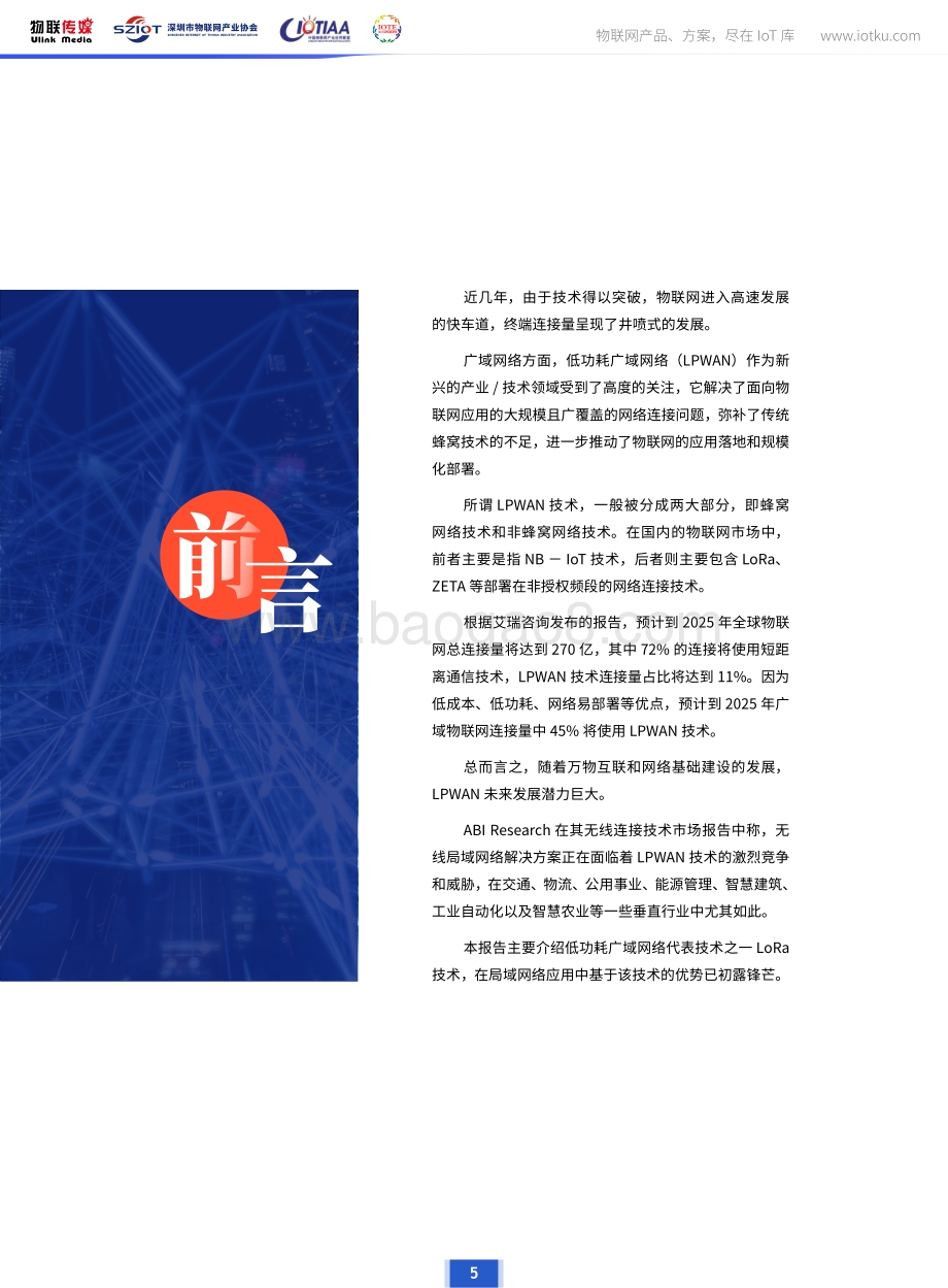 2020年版中国LoRa产业市场调研报告.pdf_第5页