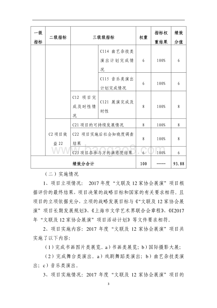 “文联及 12 家协会展演”项目绩效评价报告.pdf_第4页