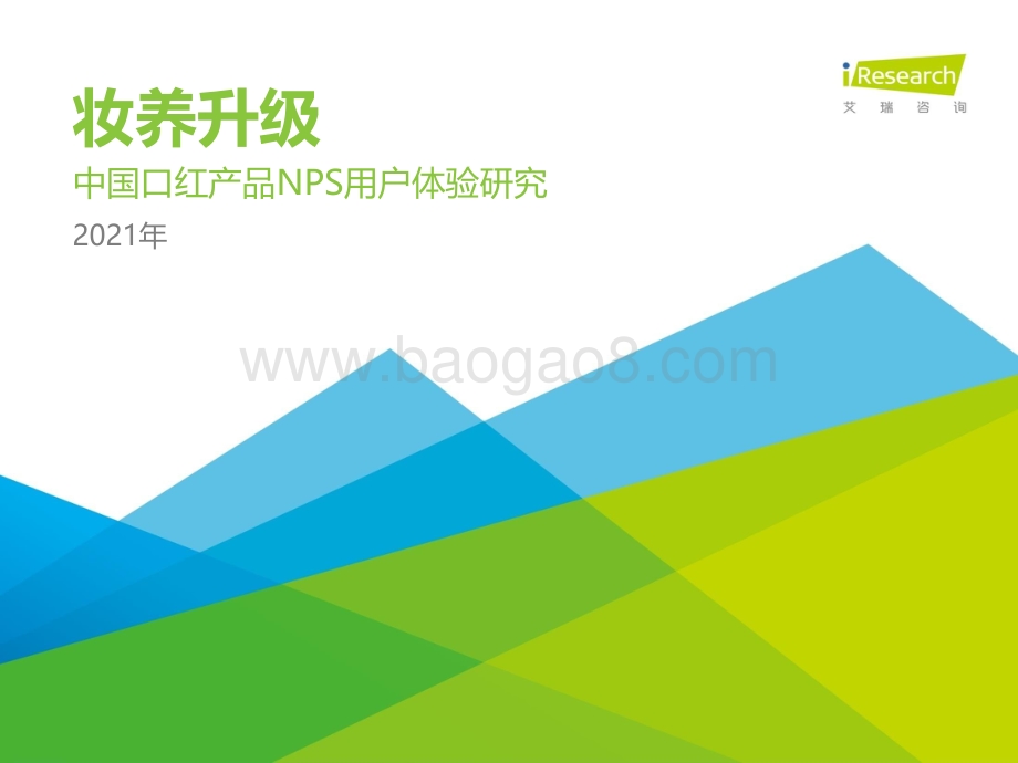 2021H1中国口红产品NPS用户体验研究.pdf_第1页
