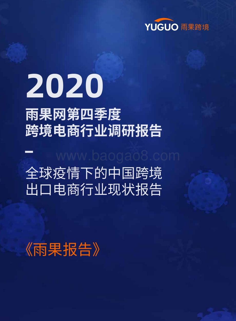 2020第四季度跨境电商行业调研报告.pdf_第1页