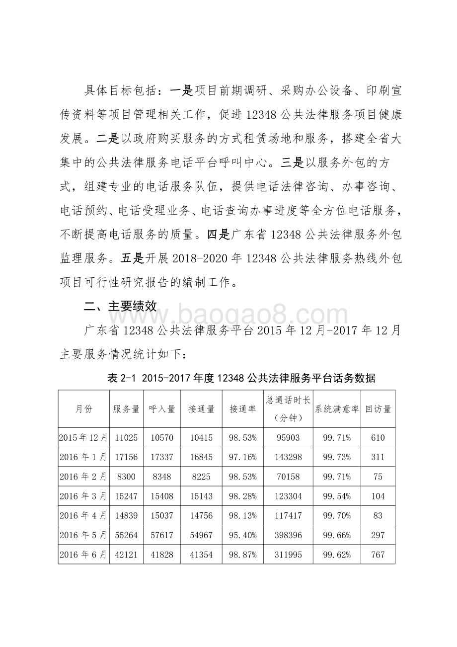 2015-2017广东省12348公共法律服务平台运营经费绩效评价报告.pdf_第5页
