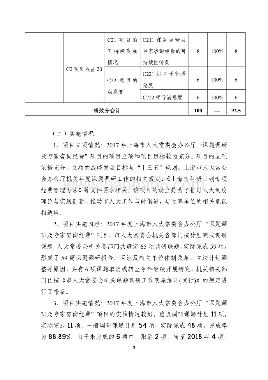 “课题调研及专家咨询经费”项目绩效评价报告.pdf_第4页