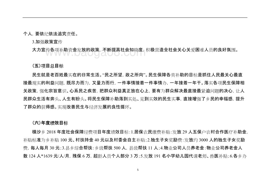 2016-2018年社会保障和就业项目绩效评价报告.doc_第5页