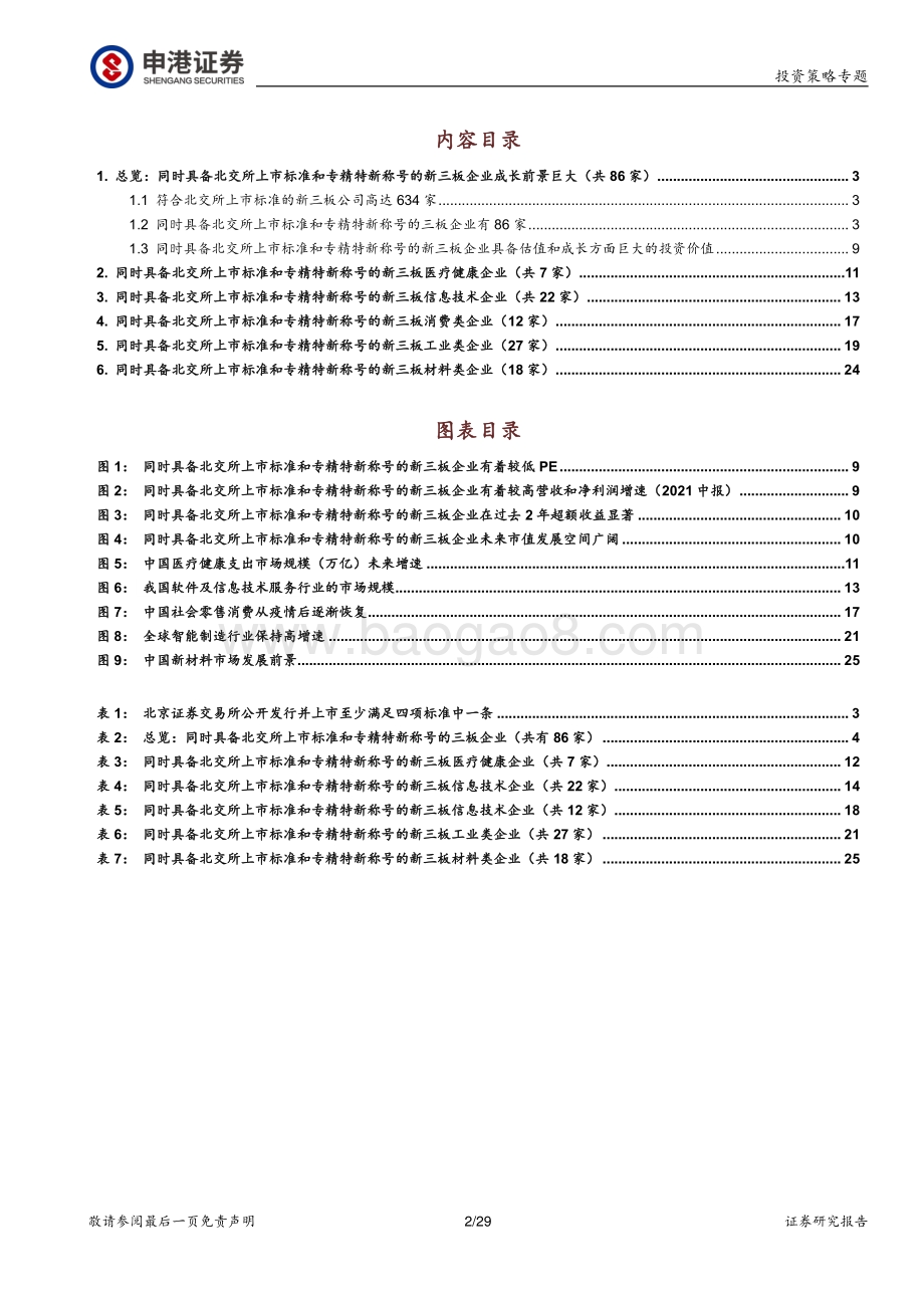 梳理符合北交所上市条件的“专精特新”类新三板公司.pdf_第2页