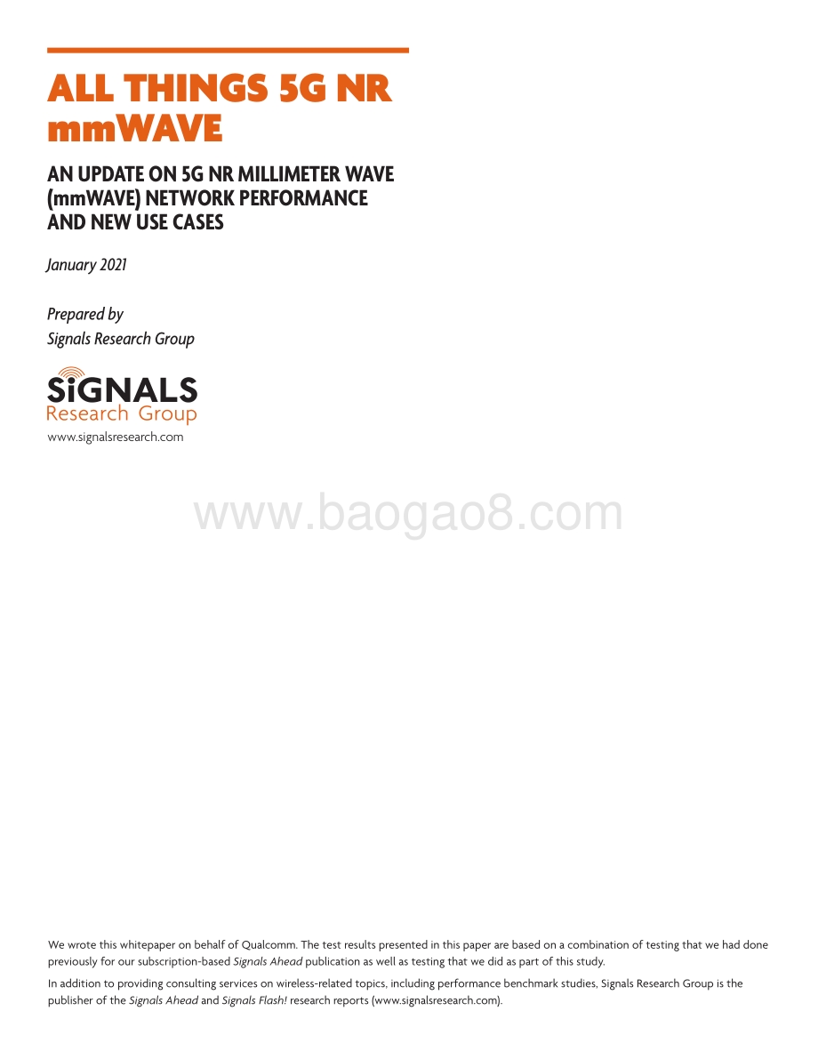 5G NR毫米波白皮书（英文版）.pdf_第1页