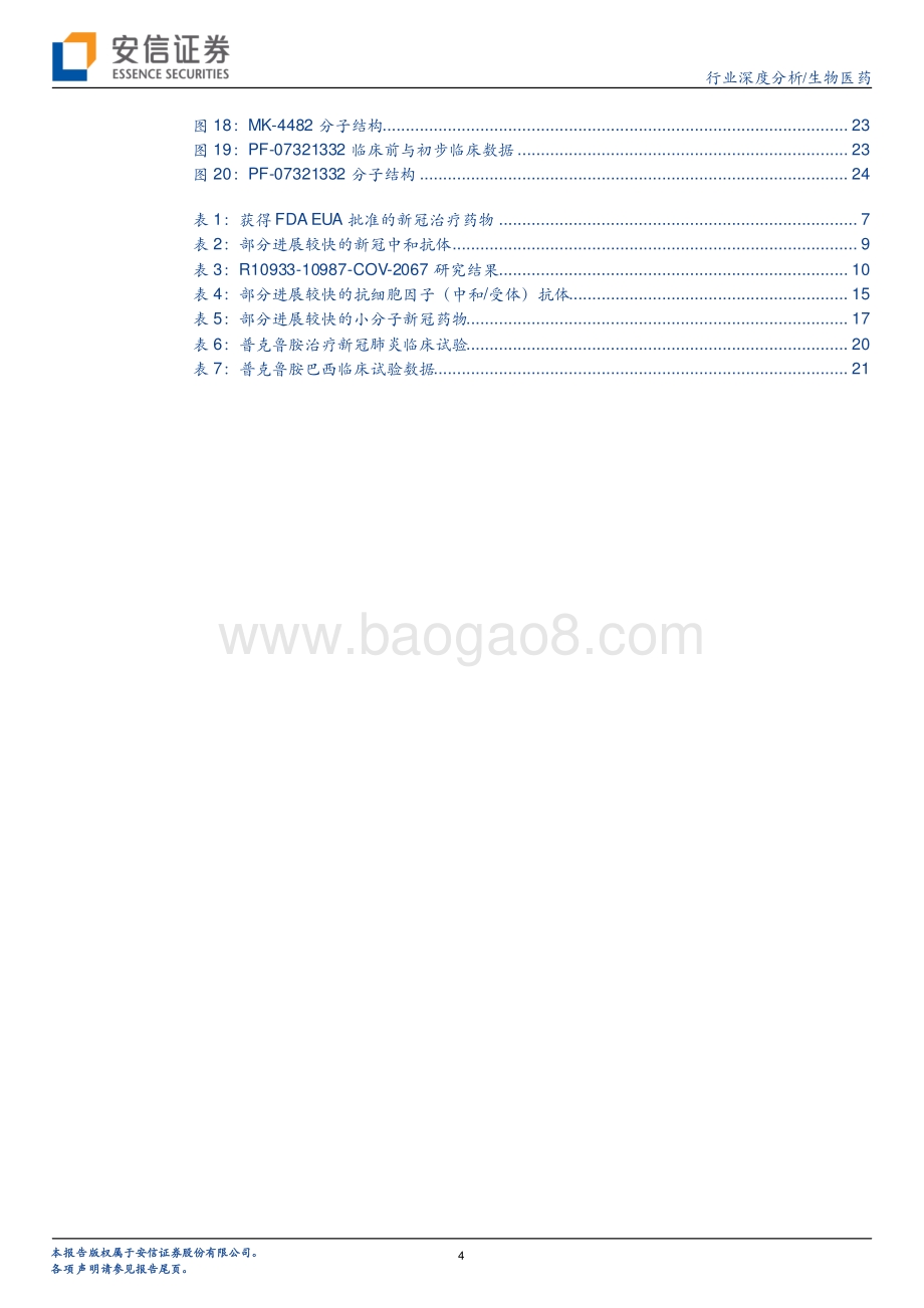 创新药专题之新冠药物：疫情长期化可能性下药物治疗是最后一道防线.pdf_第4页
