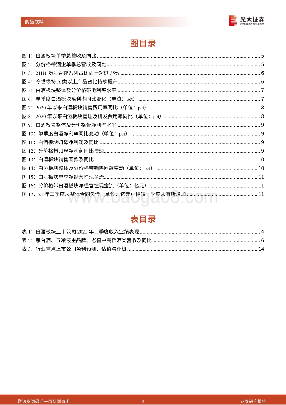 白酒行业2021年半年报总结.pdf_第3页