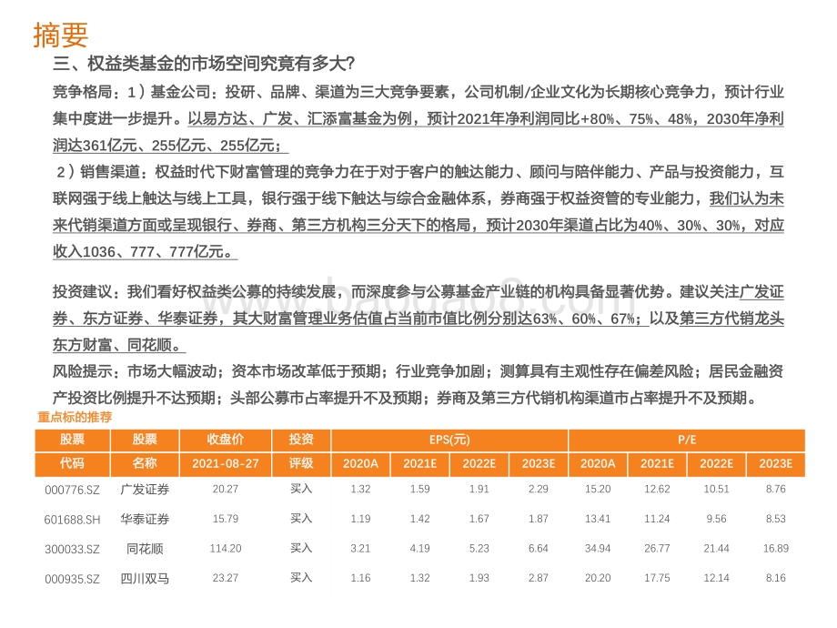 大风起兮云飞扬权益基金引领财富管理大时代.pdf_第3页