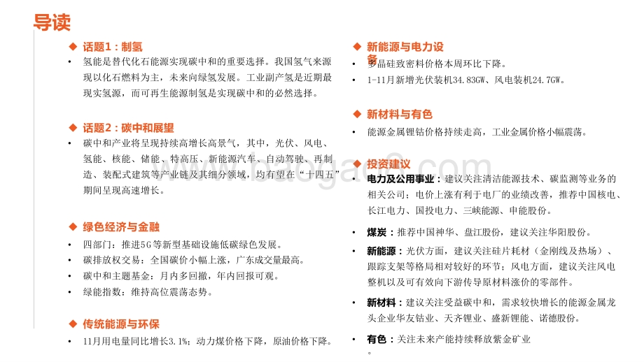 2021-2022绿色能源与前瞻性产业分析报告.pptx_第2页