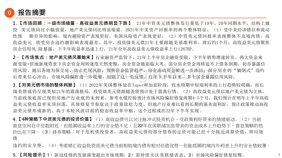 2022年中资美元债年度投资前景研究报告.pptx_第2页