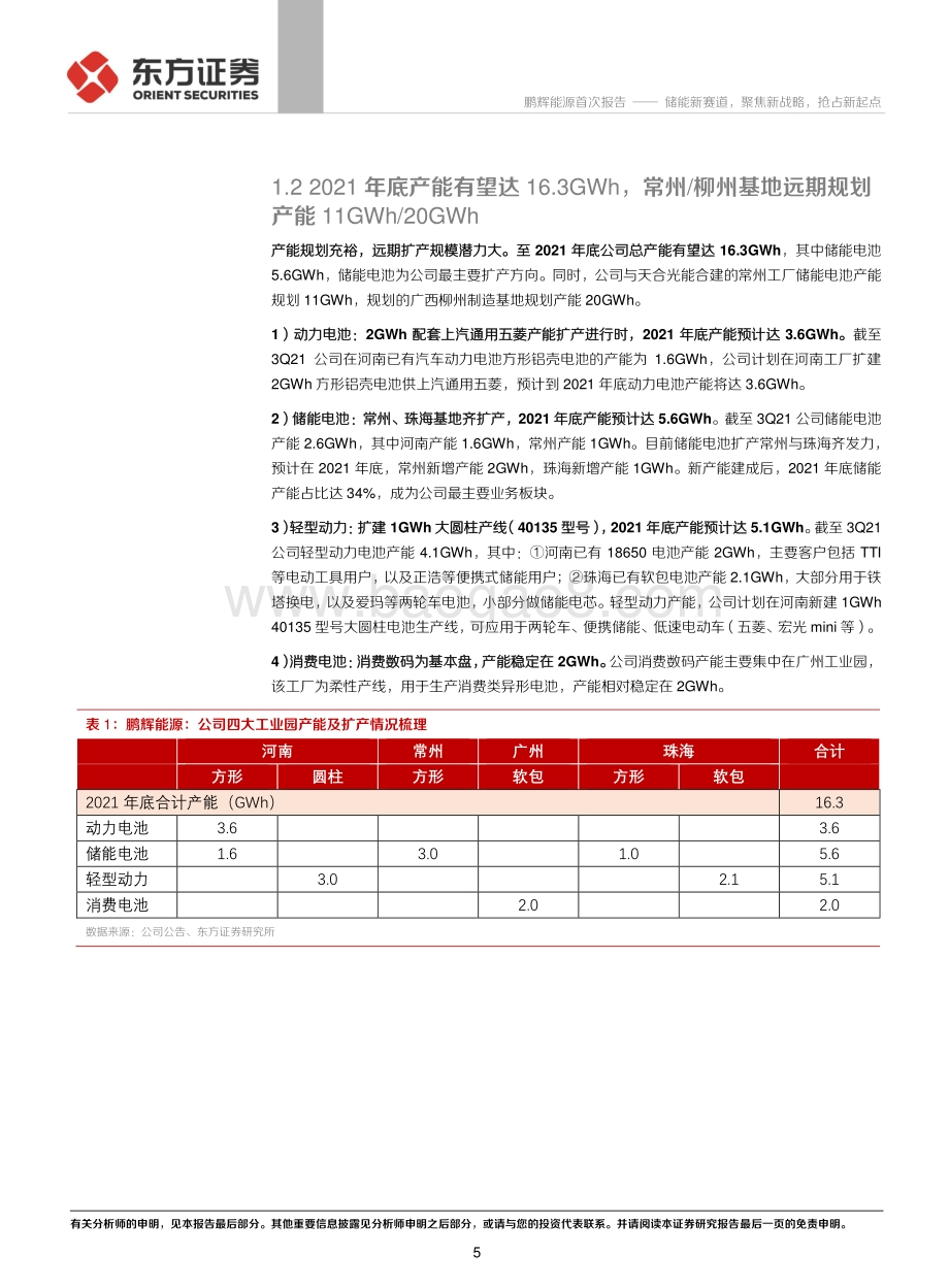 深度报告-20211231-东方证券-鹏辉能源-300438.SZ-储能新赛道_聚焦新战略_抢占新起点_23页_1mb.pdf_第5页
