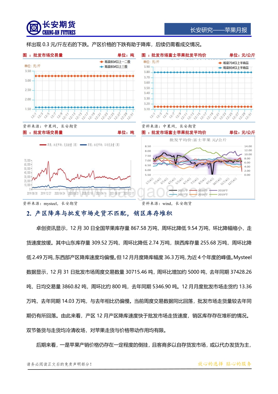 20211231-长安期货-苹果周报_替代效应明显_短期价格走势仍偏弱_8页_1mb.pdf_第3页