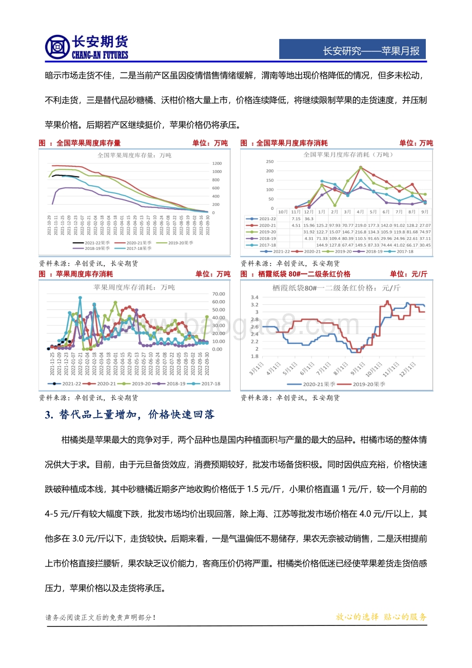 20211231-长安期货-苹果周报_替代效应明显_短期价格走势仍偏弱_8页_1mb.pdf_第4页