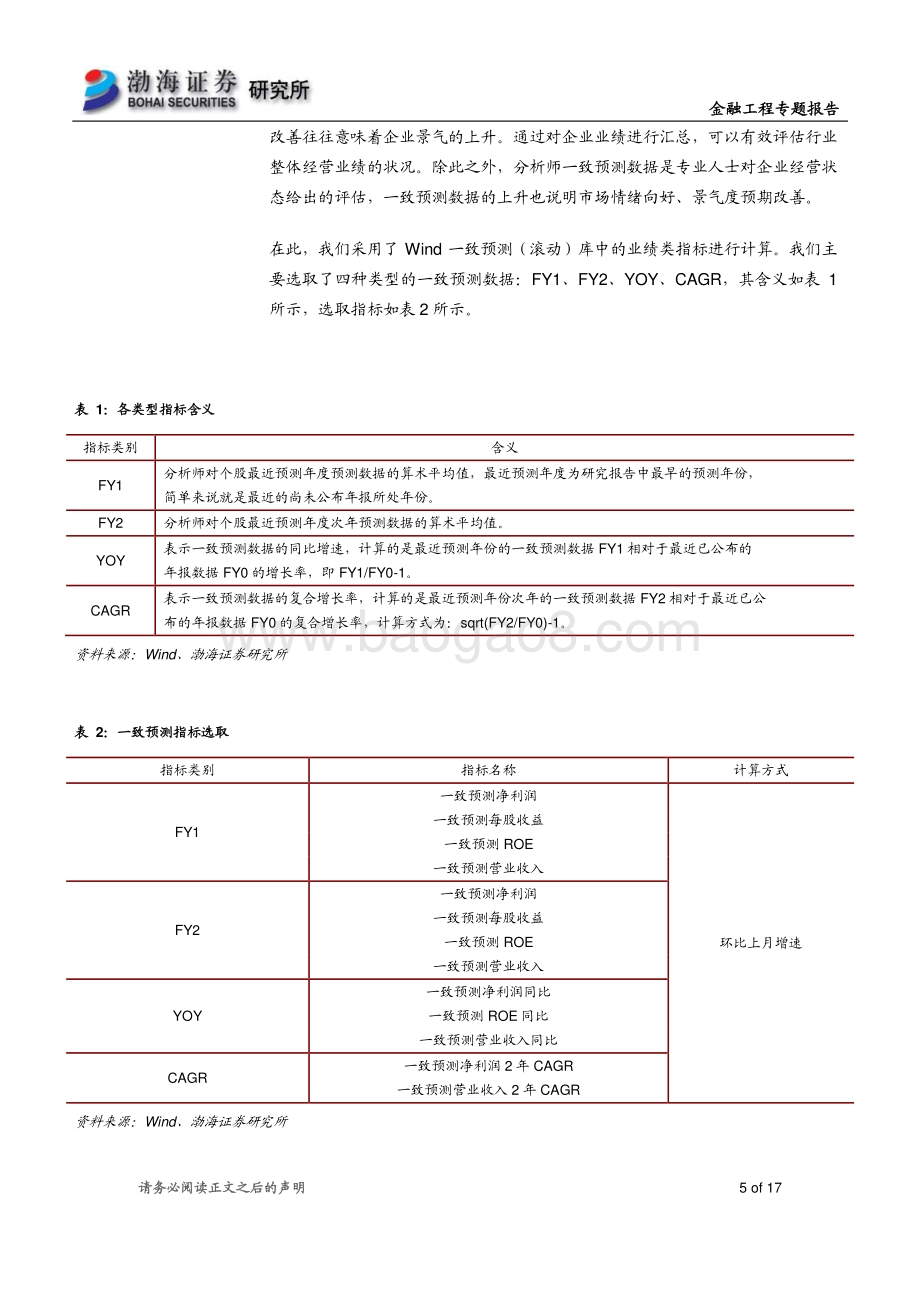 20211230-渤海证券-行业轮动研究四_分析师预期视角下的行业轮动策略_17页_1mb.pdf_第5页