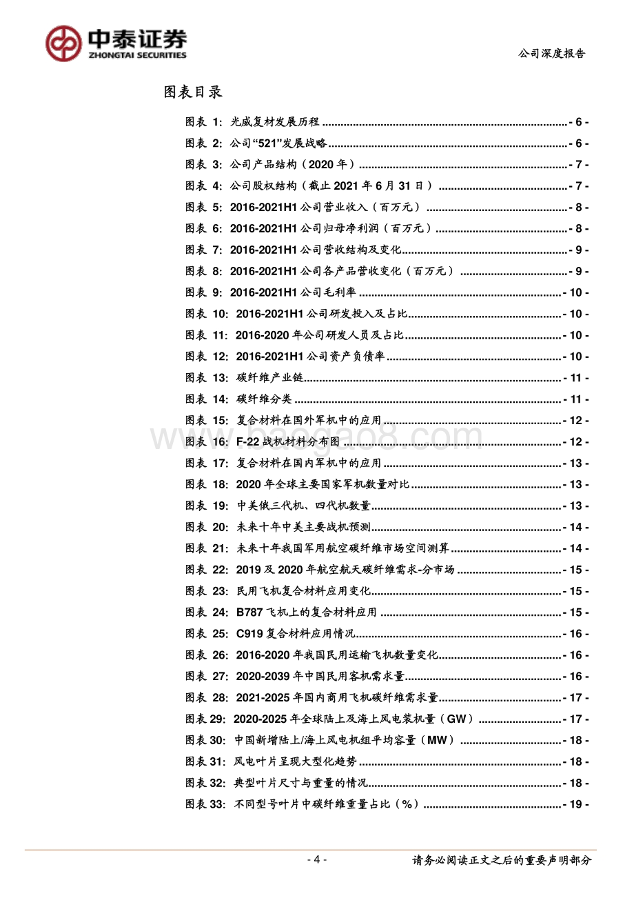 深度报告-20211228-中泰证券-光威复材-300699.SZ-光威复材_国产碳纤维领军者_军民业务双轮驱动_40页_4mb.pdf_第4页