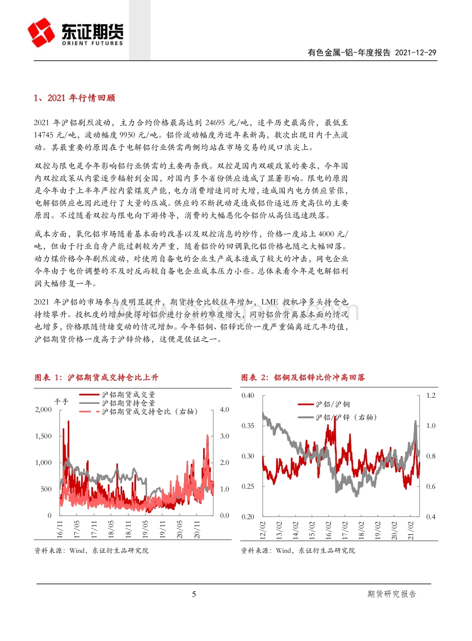 20211229-东证期货-铝年度报告_铝市供需紧平衡_关注阶段错配与宏观驱动_29页_2mb.pdf_第5页