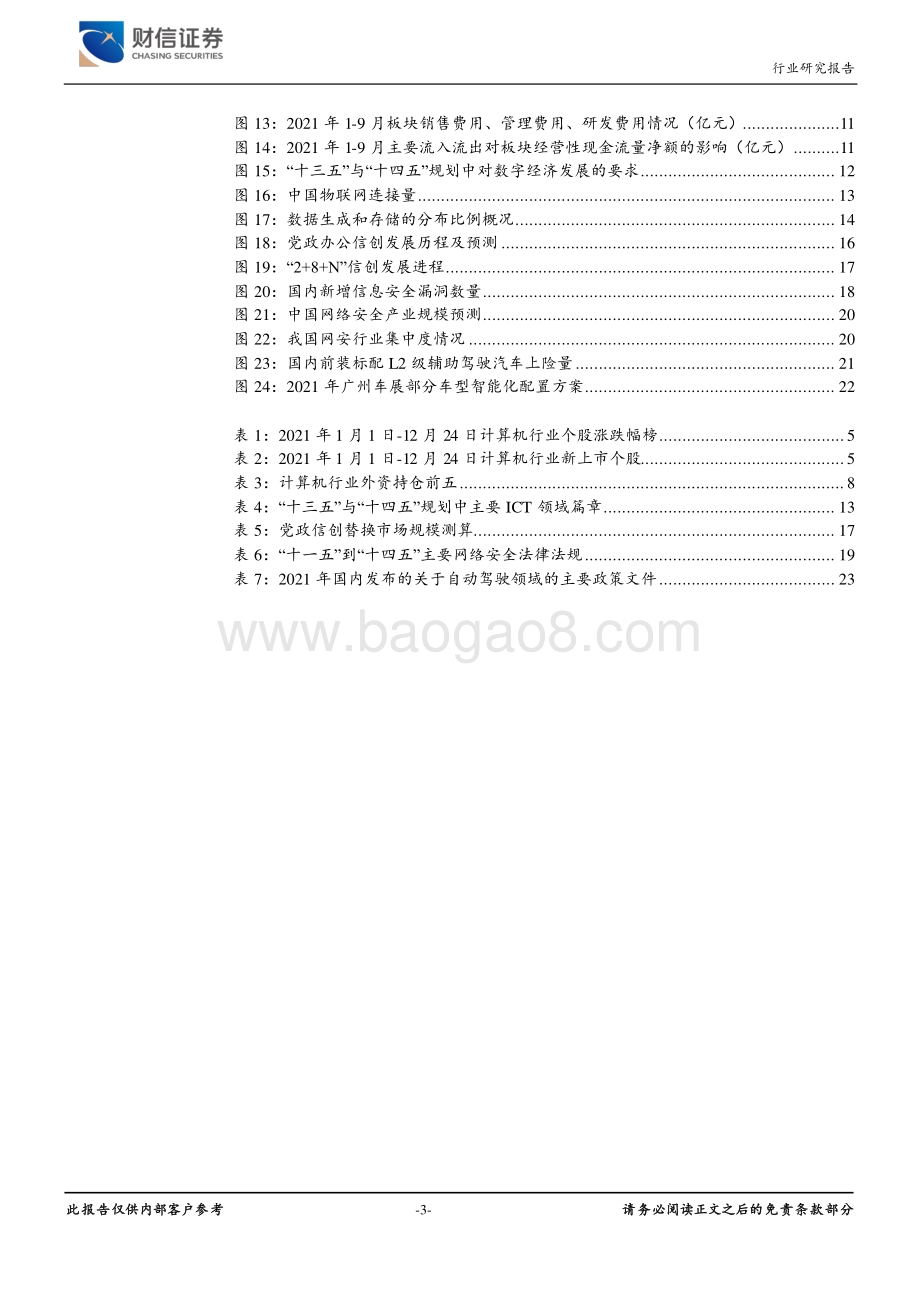 20211228-财信证券-计算机_把握政策与市场双重驱动_聚焦数字经济底座工程_29页_2mb.pdf_第3页