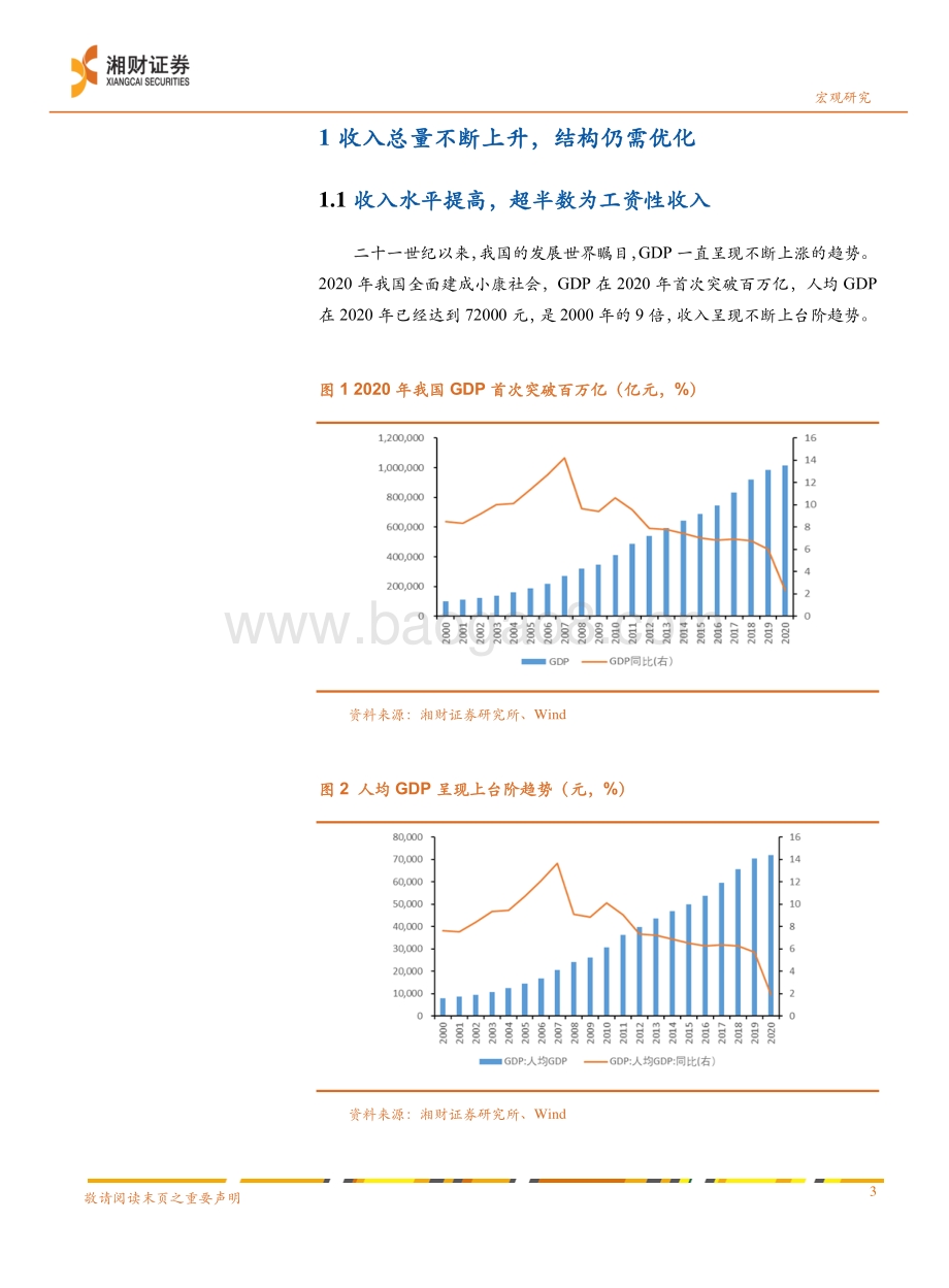 20211230-湘财证券-2022年宏观经济展望分报告_收入差距显著_探寻增长新模式_18页_1mb.pdf_第3页