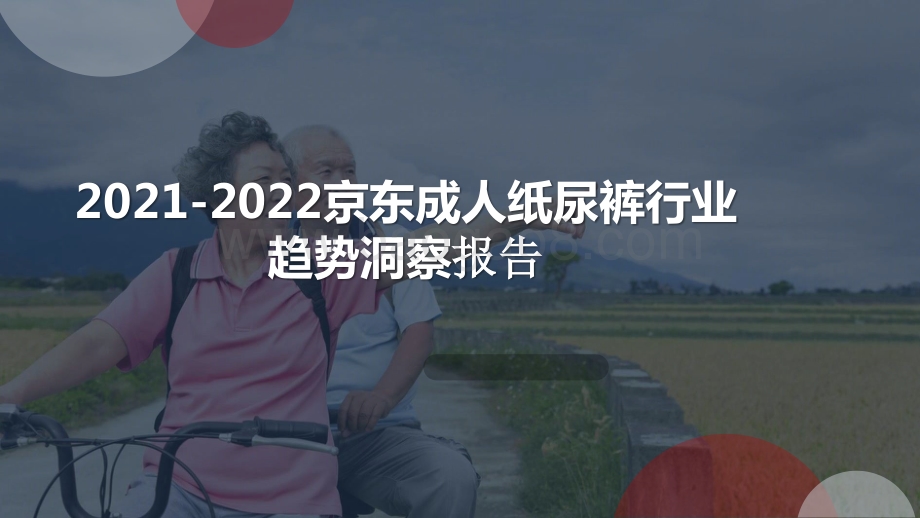 2021-2022京东成人纸尿裤行业趋势洞察报告.pptx_第1页