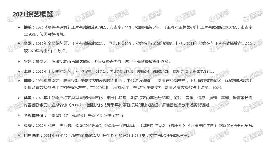 2021-2022综艺网播表现及用户分析报告.pptx_第3页