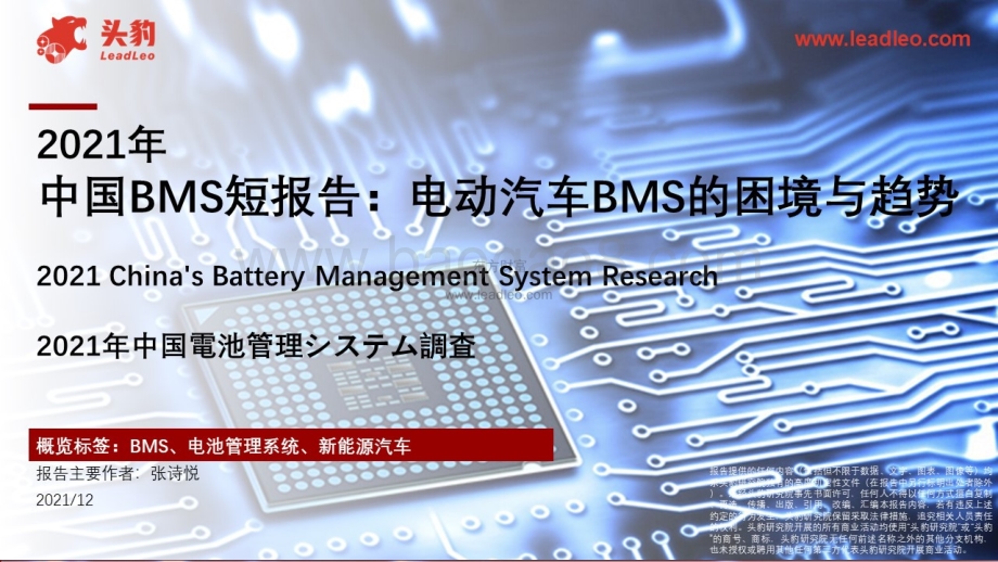2021年中国BMS短报告：电动汽车BMS的困境与趋势_29页_6mb.pdf_第1页