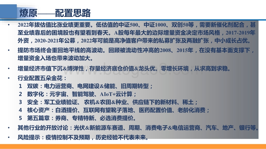 2022年A股市场投资策略分析报告.pptx_第3页