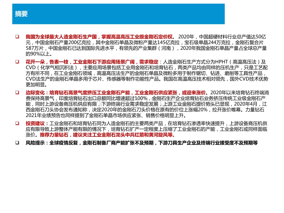 2022-2022人造金刚石行业供需前景分析报告.pptx_第2页