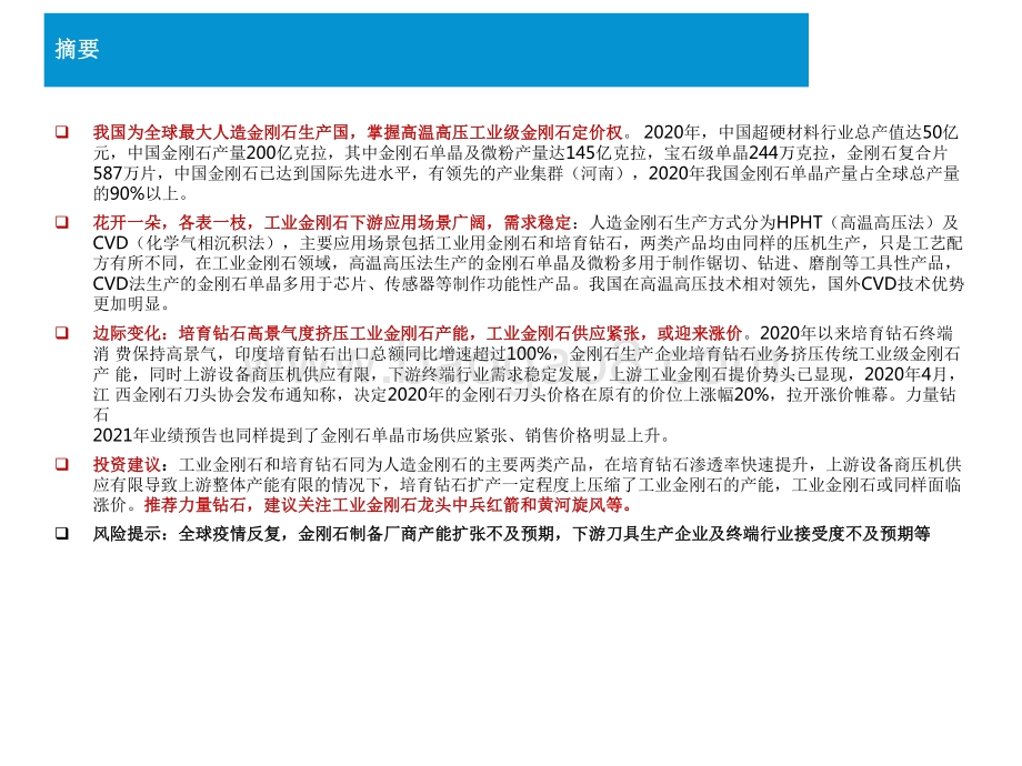 2022-2022人造金刚石行业供需前景分析报告.pdf_第2页