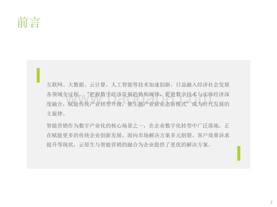 2021-2022云原生下的智能营销研究报告.pdf_第2页