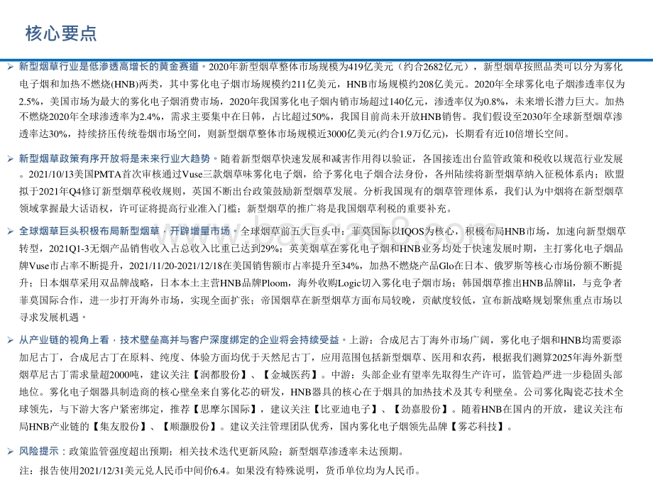 2022年新型烟草行业产业链研究报告.pptx_第2页