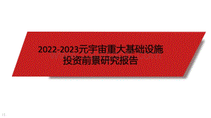 2022-2023元宇宙重大基础设施投资前景研究报告.pptx
