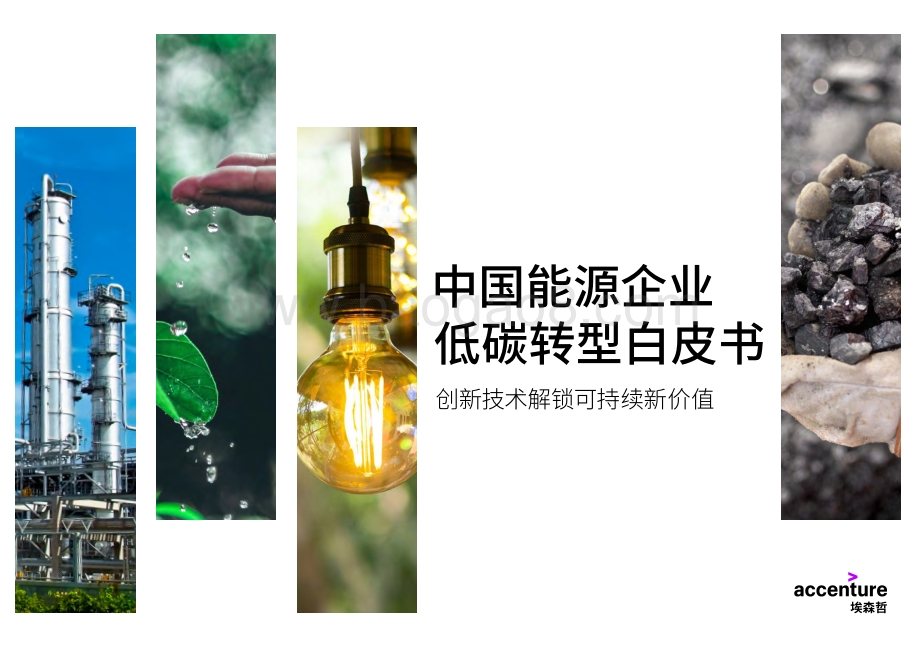 中国能源企业低碳转型白皮书-埃森哲_53页_3mb.pdf_第1页