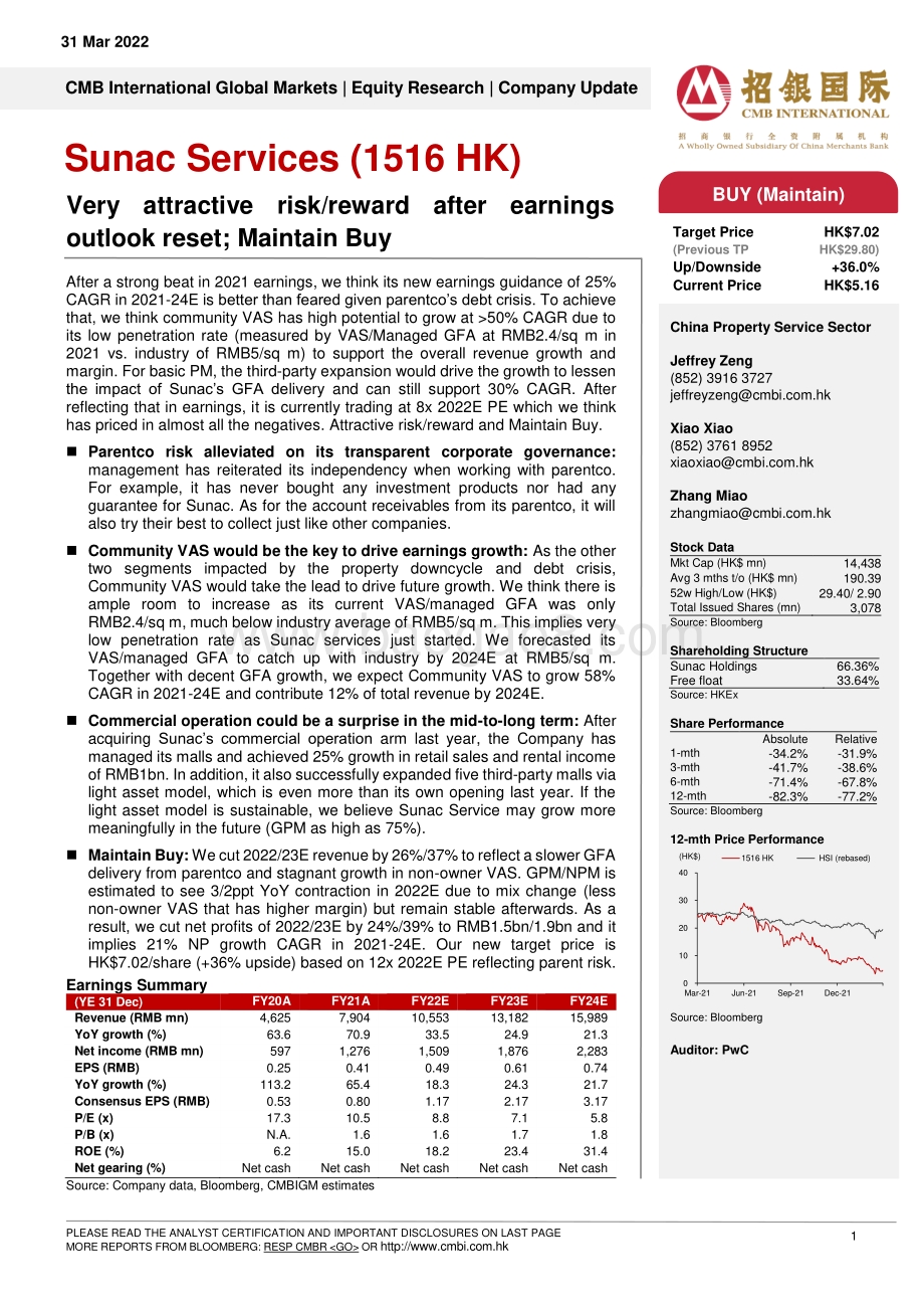 20220331-招银国际-融创服务-01516.HK-Very_attractive_risk_reward_after_earnings_outlook_reset__Maintain_Buy_5页_829kb.pdf_第1页