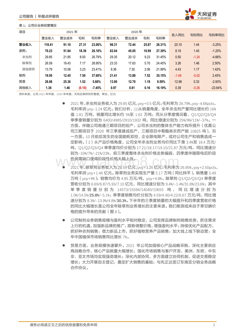 20220330-天风证券-扬农化工-600486.SH-21年营收大幅增长_新项目投放助力发展再上台阶_7页_1mb (1).pdf_第3页