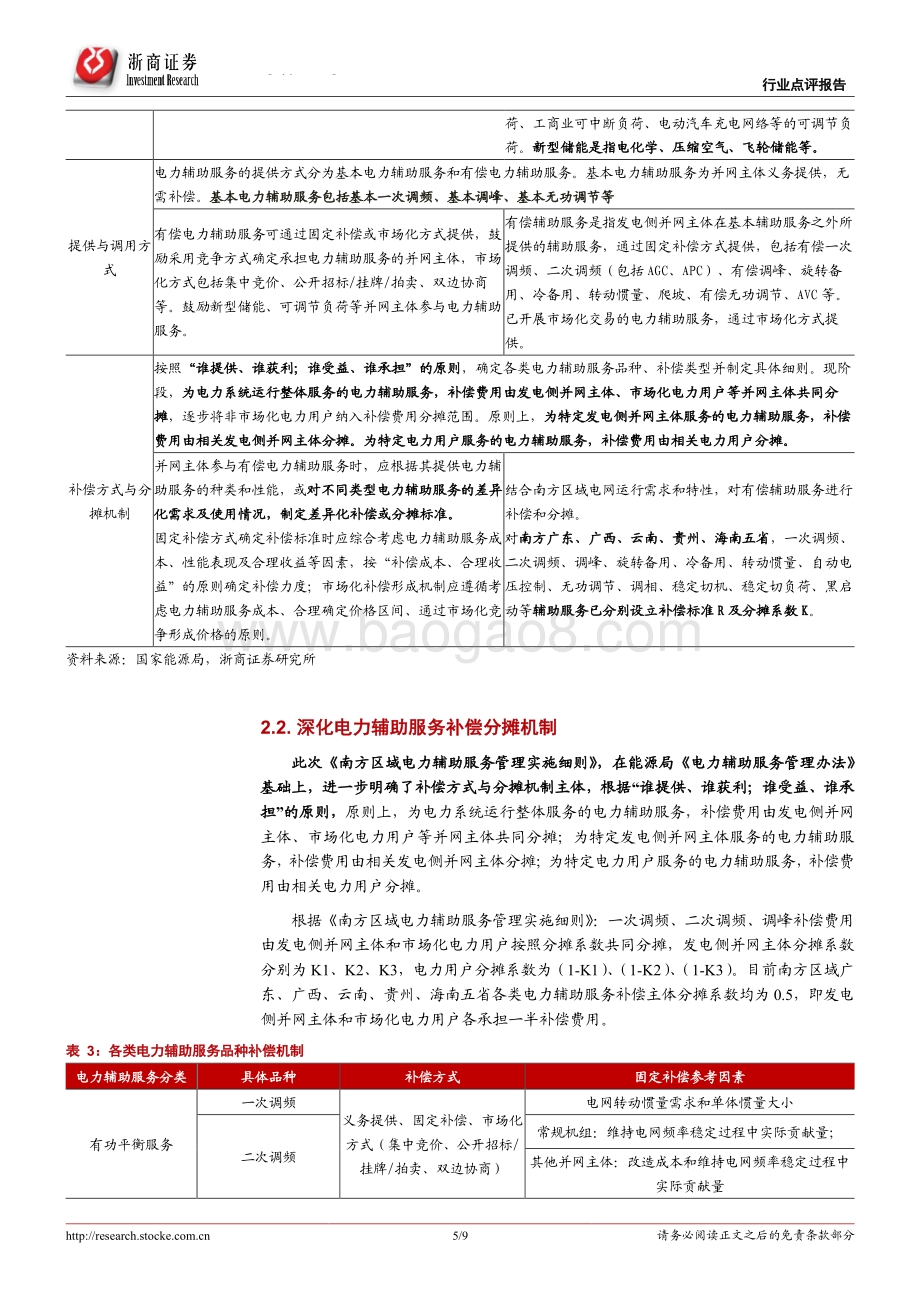 20220330-浙商证券-储能系列报告之二_独立储能电站市场化之路开启_9页_853kb.pdf_第5页