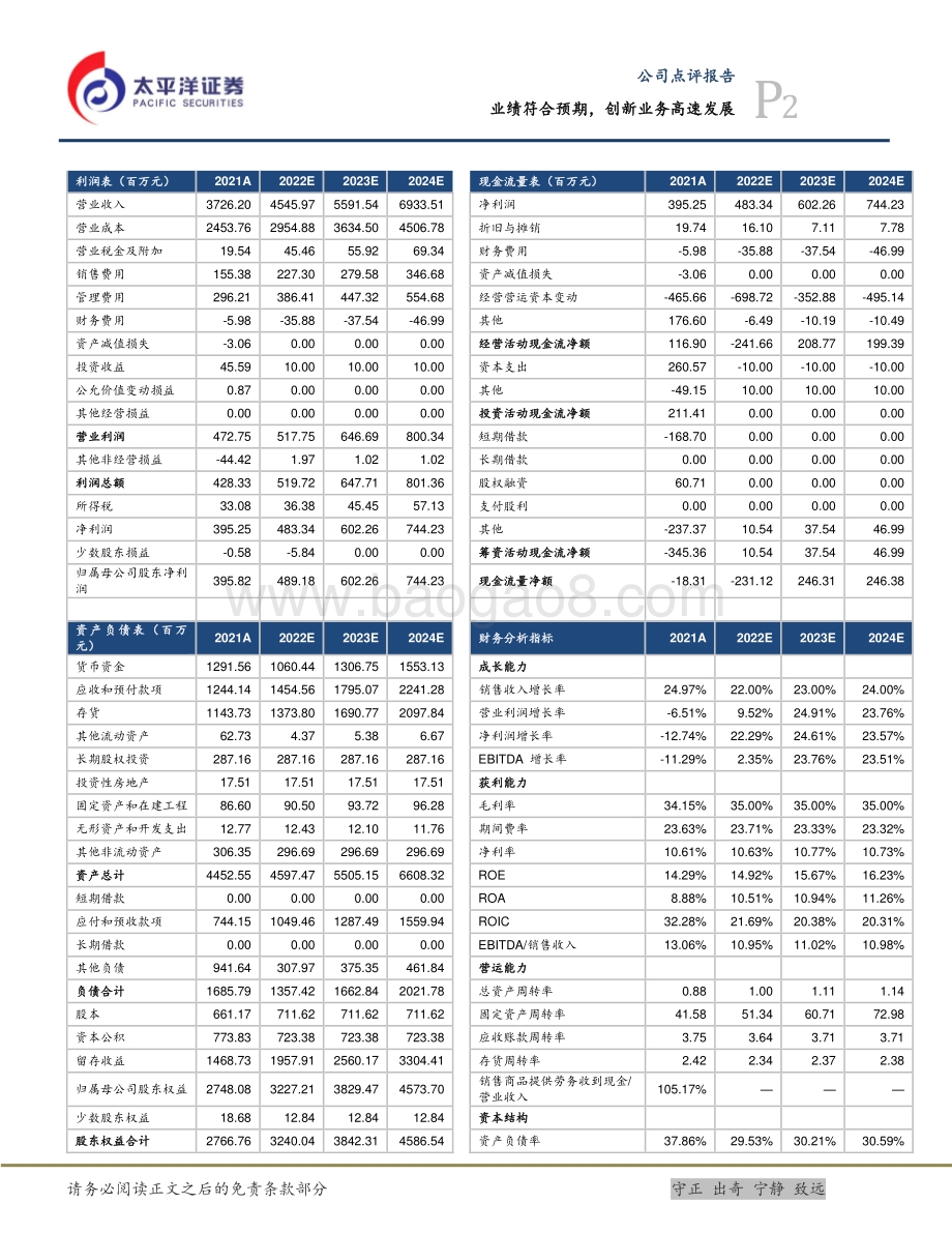 20220331-太平洋-宇信科技-300674.SZ-业绩符合预期_创新业务高速发展_5页_891kb (1).pdf_第2页