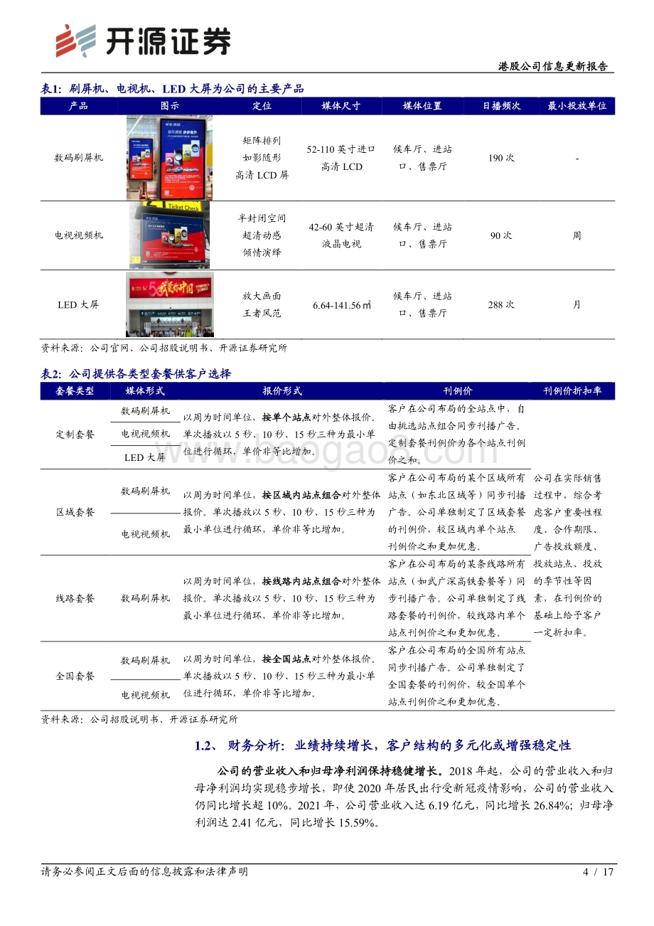 20220330-开源证券-兆讯传媒-301102.SZ-港股公司信息更新报告_高铁媒体龙头_上市或助力加速成长_17页_2mb (1).pdf_第4页