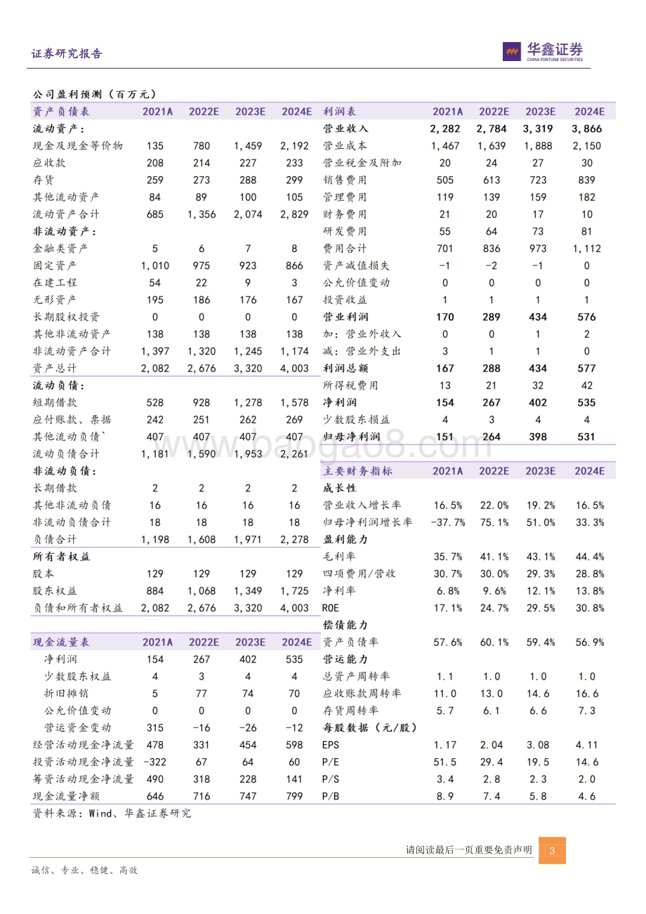 20220330-华鑫证券-盐津铺子-002847.SZ-逐季改善_整体向好_5页_537kb.pdf_第3页