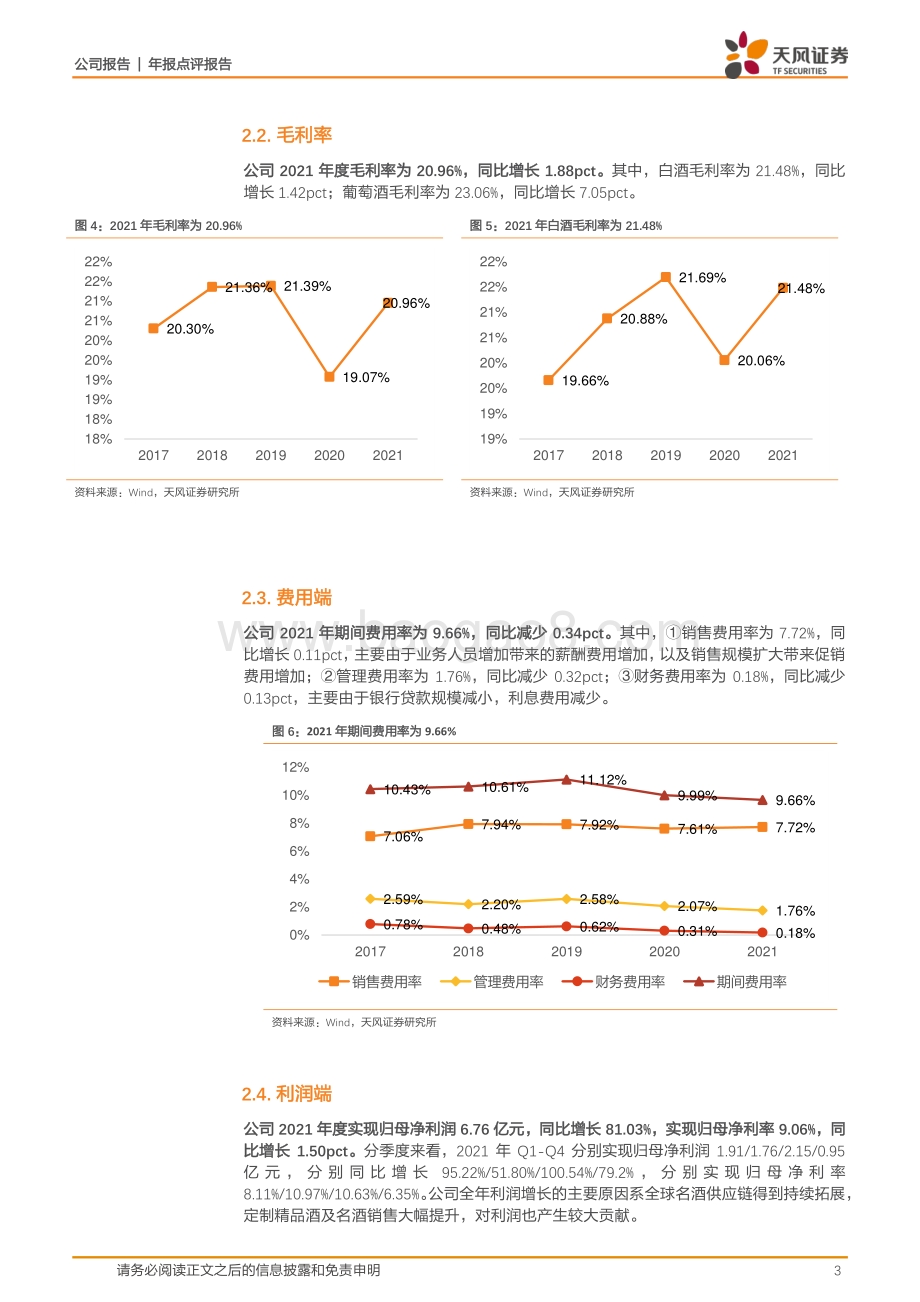 20220331-天风证券-华致酒行-300755.SZ-21年实现归母净利润6.76亿同增81.03_定制精品酒持续放量_多渠道立体化营销布局进一步完善_6页_925kb (1).pdf_第3页