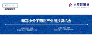 医药：新冠小分子药物产业链投资机会_29页_3mb.pdf