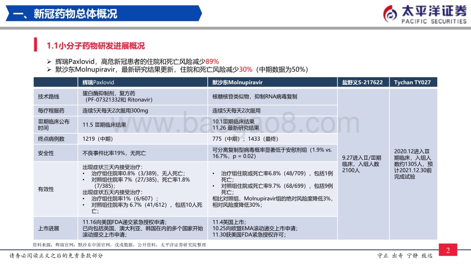 医药：新冠小分子药物产业链投资机会_29页_3mb.pdf_第3页