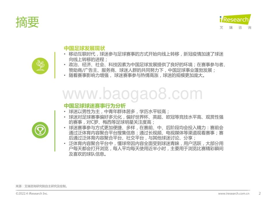 艾瑞咨询：2022年中国足球球迷行为洞察白皮书_68页_3mb.pdf_第2页