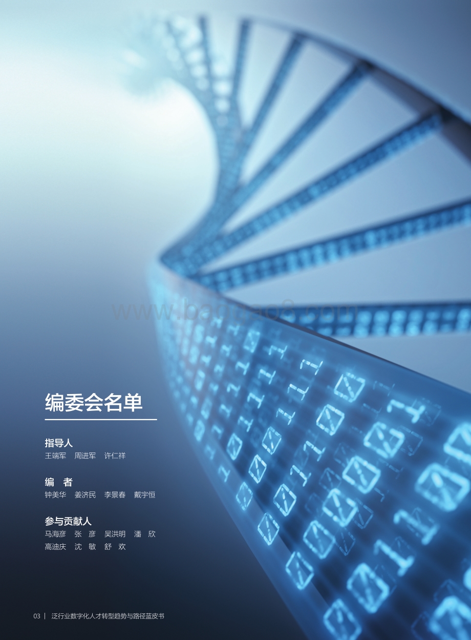 泛行业数字化人才转型趋势与路径蓝皮书_48页_13mb.pdf_第4页