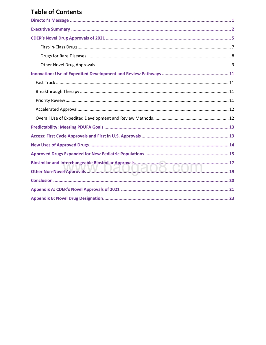 FDA：2021年新药年度报告-26页_594kb.pdf_第2页
