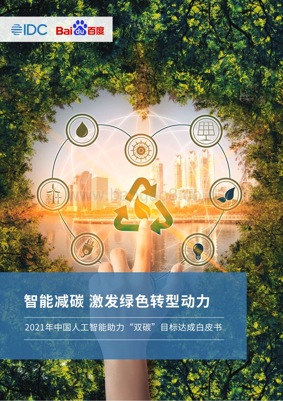2021年中国人工智能助力“双碳”目标达成白皮书-47页_6mb.pdf_第1页