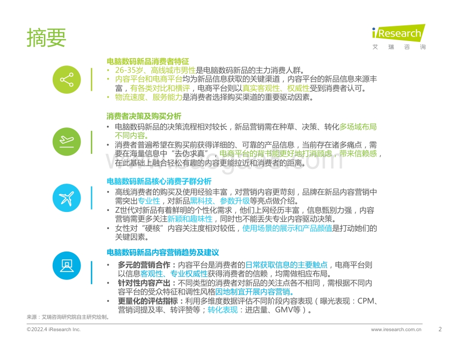 艾瑞咨询：2022年电脑数码新品内容营销白皮书_40页_3mb.pdf_第2页